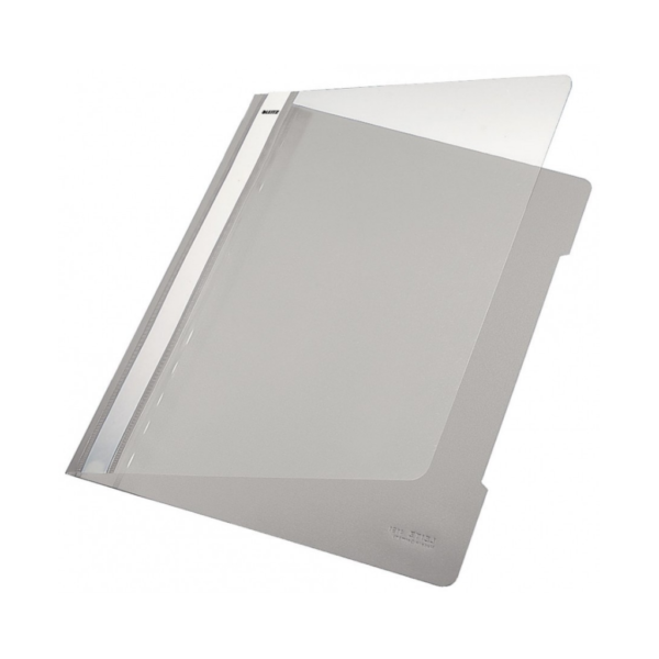 FOLDER PLASTICO LEITZ A4 GRIS